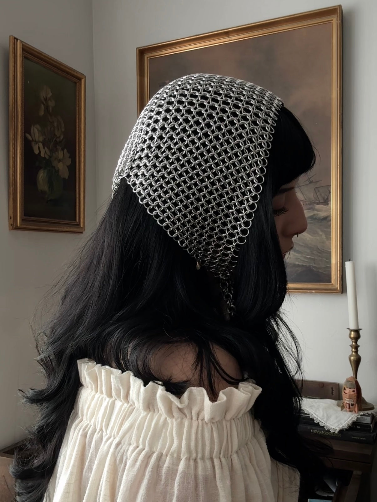 Chainmail Headscarf